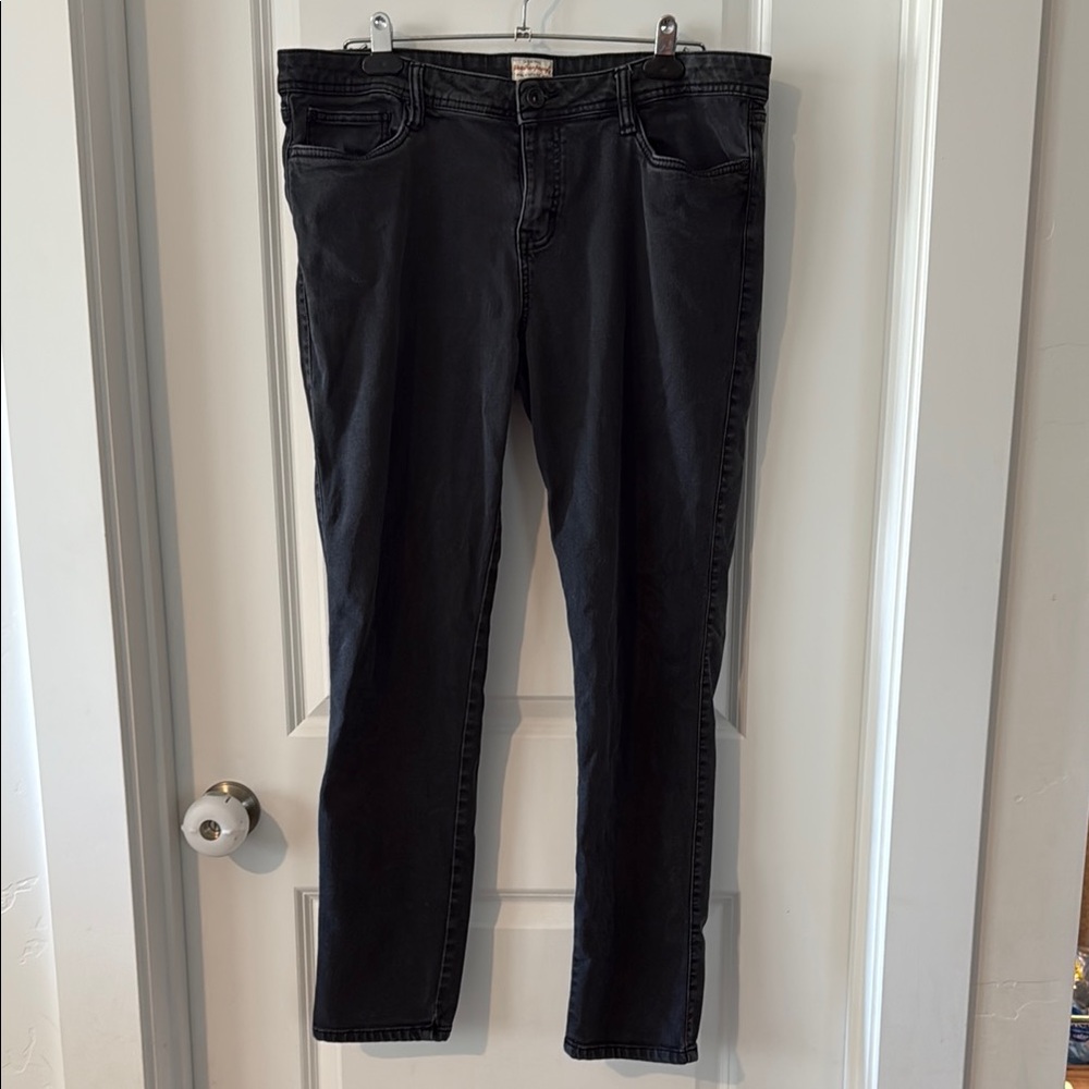 Weatherproof Black Skinny Jeans Sleek Fit